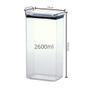 Imagem de Kit 2 Potes Retangular Lumini 2600ml Hermético e Empilhável