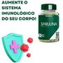 Imagem de Kit 2 Potes Spirulina Suplemento Alimentar Natural Vitaminas 100% Puro Natunéctar 120 Capsulas