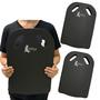 Imagem de Kit 2 Pranchas Para Treino Natação e Hidroginástica DF1088-P Preto Dafoca Sports