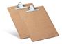 Imagem de Kit 2 Pranchetas A4 De Madeira Mdf Com Prendedor De Metal