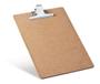 Imagem de Kit 2 Pranchetas A4 De Madeira Mdf Com Prendedor De Metal