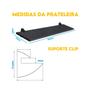 Imagem de Kit 2 Prateleira Para Quarto Multiuso 100cm Decorativa 20kg