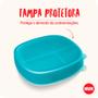 Imagem de Kit 2 Pratos Infantil Com Divisória Tampa e Ventosa  - Nuk