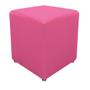 Imagem de Kit 2 Puffs Decorativos Dado Sala de Estar Recepção material sintético Pink - KDAcanto Móveis