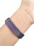 Imagem de Kit 2 Pulseiras NSmart compatíveis com Mi Band 4 / 3 em Aço Inoxidável