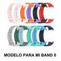 Imagem de Kit 2 pulseiras para Compatível Band 3 / 4 / 5 / 6 / 7 / 8  Não acompanha relógio