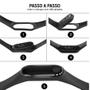 Imagem de Kit 2 Pulseiras Silicone Sport Preto+Azul Compatível XlAOMl Band 5 6