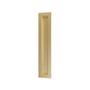 Imagem de Kit 2 puxador porta concha celleno dourado matte fosco 80 cm (800mm) italy line il 255