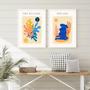 Imagem de Kit 2 Quadros Arte Matisse Eclipse E The Sky 24X18Cm