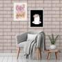 Imagem de Kit 2 Quadros Coffee Is The Answer 45X34Cm - Com Vidro