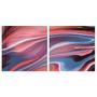 Imagem de Kit 2 Quadros Decorativo Abstrato Canion Duo - 60x60