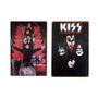 Imagem de Kit 2 Quadros Decorativos Placa Metal Rock Beatles Kiss Top