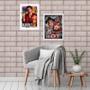 Imagem de Kit 2 Quadros Filmes Rocky E Scarface 33X24Cm - Com Vidro