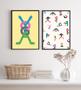Imagem de Kit 2 Quadros Yoga- Palavra E Posições 45X34Cm - Com Vidro