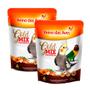 Imagem de Kit 2 Ração para Pássaro Reino das Aves Calopsita Gold Mix 500g