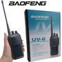 Imagem de Kit 2 Rádio Baofeng UV6 Profissional 8W Dual Band