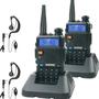 Imagem de Kit 2 Rádio Comunicador UV-5R Original 