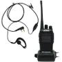 Imagem de Kit 2 Rádios Comunicador HT Walk Talk UHF 16 Canais Profissional + Fone Baofeng BF-777S Preto Bivolt