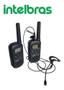 Imagem de Kit 2 Rádios Comunicadores Intelbras Rc4000 Com Fones de Ouvido Função Vox