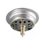 Imagem de Kit 2 Ralo Click Inteligente Para Banheiro Redondo 10x10 Cm Inox