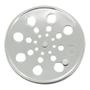Imagem de Kit 2 Ralo Grelha Inox Para Banheiro Redondo 10X10 Com Fecho