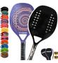 Imagem de Kit 2 Raquete Beach Tennis Carbono Camewin Praia