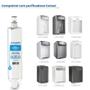 Imagem de Kit 2 Refil Filtro Acquabios Facilite Compatível com Consul Cpb34 Cpc31 Cpc30 Cpb35