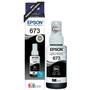 Imagem de Kit 2 Refis De Tinta T673 Preto + Ciano Originais Epson L800 L805 L810 L850 L1800