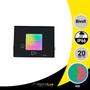 Imagem de Kit 2 Refletor Holofote Led Rgb Multicolorido C/ Controle 20w Ip66 Bivolt Quintal Jardim