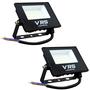 Imagem de Kit 2 Refletor Led 50w Holofote Branco Frio 6500k IP67 Bivolt VRS Lighting