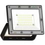 Imagem de Kit 2 Refletores 50w Led Osram 4500lm Bivolt Ip66 Slim 3000k