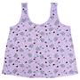 Imagem de Kit 2 Regata de Pijama Mega Plus Size 1 Liso 1 Estampado G6 ao G10