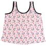 Imagem de Kit 2 Regata de Pijama Mega Plus Size 1 Liso 1 Estampado G6 ao G10