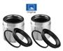Imagem de Kit 2 Reparo Pistão da Pinça de Freio Dianteiro Onix Prisma e Cobalt 1.4 1.8 ATE CONTINENTAL