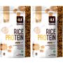 Imagem de Kit 2 Rice Protein Paçoca Rakkau 600g - Vegano - Proteína