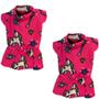 Imagem de Kit 2 Roupas De Inverno Para Cães E Gatos - Vestidos Rosa Gg