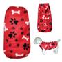 Imagem de Kit 2 Roupas Para Cães -Suéter De Inverno Gg ul e Vermelho