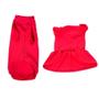 Imagem de Kit 2 Roupas Para Pet Camiseta E Vestido Neon Suplex Rosa M