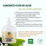 Imagem de Kit 2 Sabonete Liquido Natural de Flor De Aloe 480ml - Livealoe