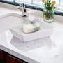 Imagem de Kit 2 Saboneteira Em Porcelana Elegância E Durabilidade Para Seu Banheiro Lavabo - VLBJ INOVAÇÕES