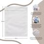 Imagem de Kit 2 Saco Para Lavar Roupas Delicadas Protetor Roupa Com Zíper Máquinas De Lavar Lavadoras G GG