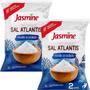 Imagem de Kit 2 Sal Jasmine Atlantis Salinas de Mossoró 1Kg