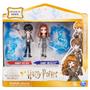 Imagem de Kit 2 Sala Precisa + Bonecos 7Cm Harry Potter, Gina, Ron, Hermione Com Ptrono