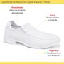 Imagem de Kit 2 Sapato Masculino Área Da Saúde Branco Ultra Confort
