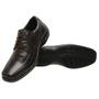 Imagem de Kit 2 Sapatos Social Casual Masculino Oxford De Amarrar Super Macio e Leve + Cinto