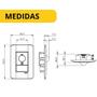 Imagem de Kit 2 Sensor Presença 4x2 Smart X-Control Celular Predial