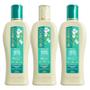 Imagem de Kit 2 Shampoo 1 Condicionador Cachos Crespos Limpeza suave 250 ml