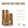 Imagem de Kit 2 Shampoo Fortalecimento Max Care Power Force Voga 750ml