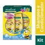 Imagem de Kit 2 Shampoos + 1 Condicionador Palmolive Naturals Kids 350mL