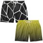 Imagem de kit 2 Short Banho Masculino Bermuda Surf Treino Boardshort Praia Verão Academia